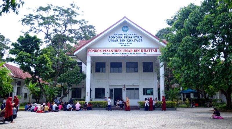 Pondok Pesantren Umar Bin Khattab di Riau.