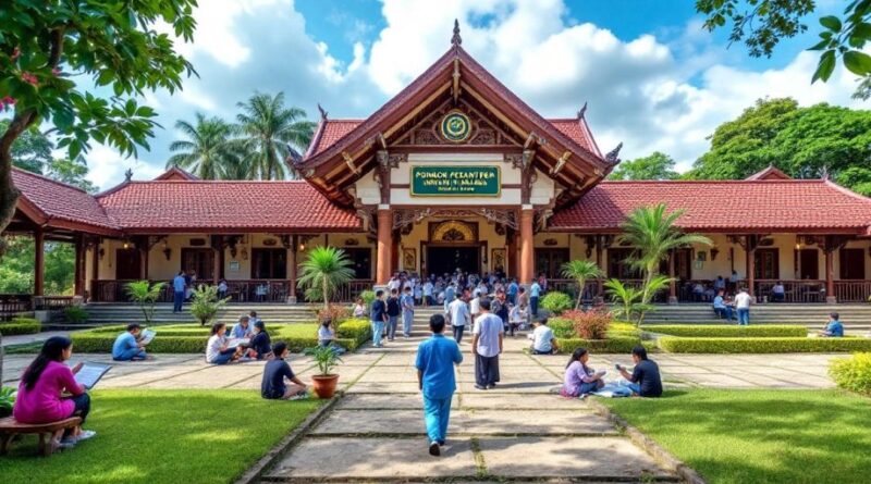 Pondok Pesantren Umar Bin Khatab di Riau.